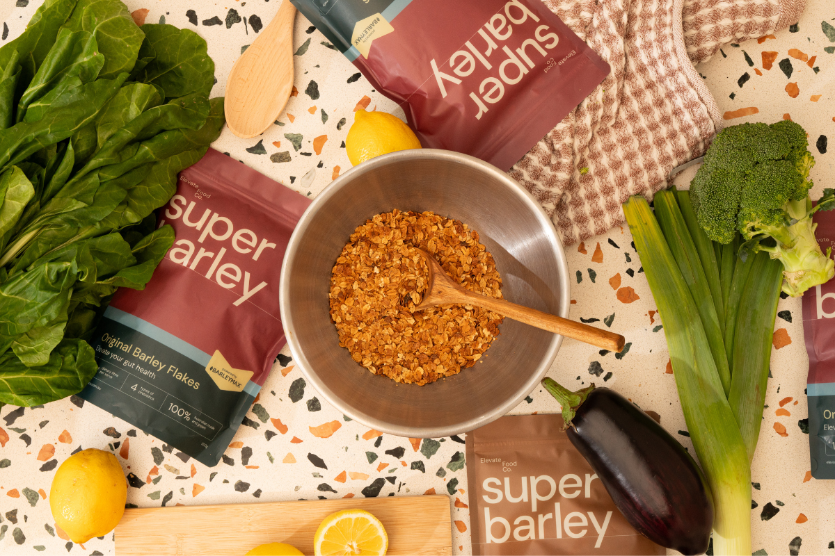 Gut healthy pantry staples.