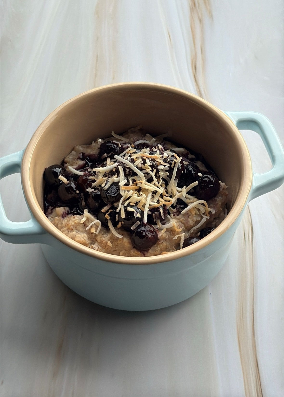 Blueberry and Coconut Porridge