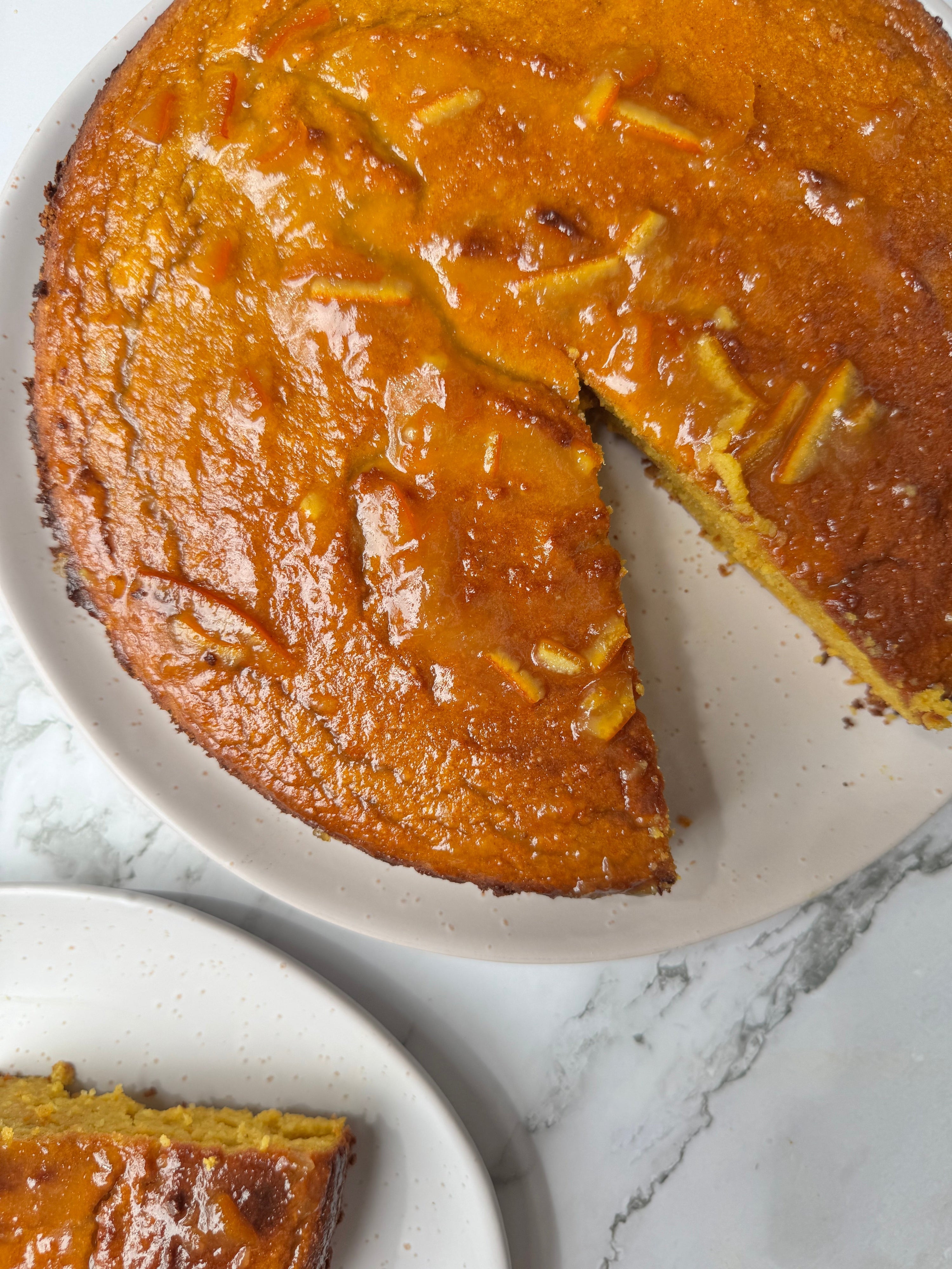 Orange, Almond & Super Barley Cake