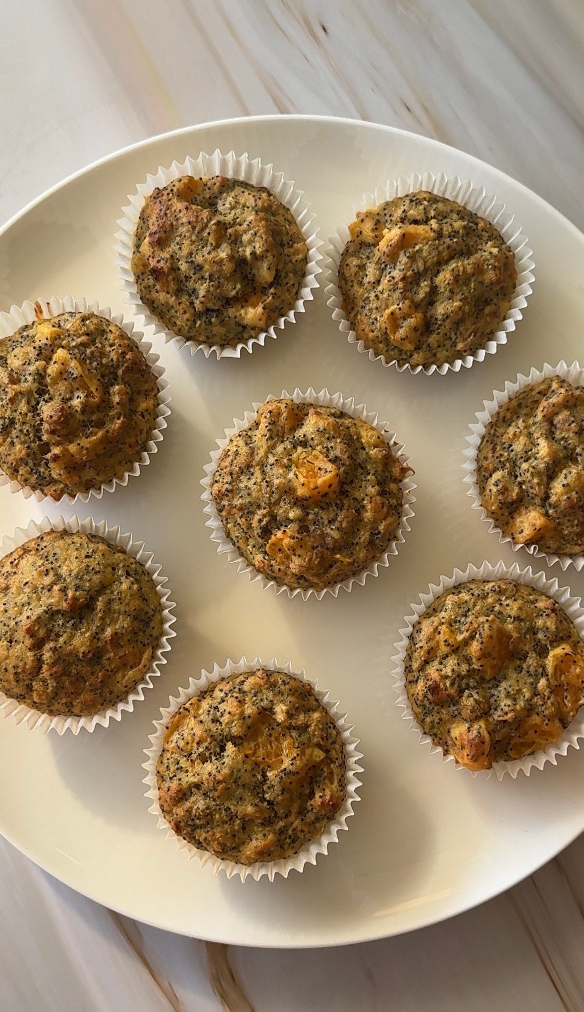 Mandarin & Poppyseed Super Barley Muffins