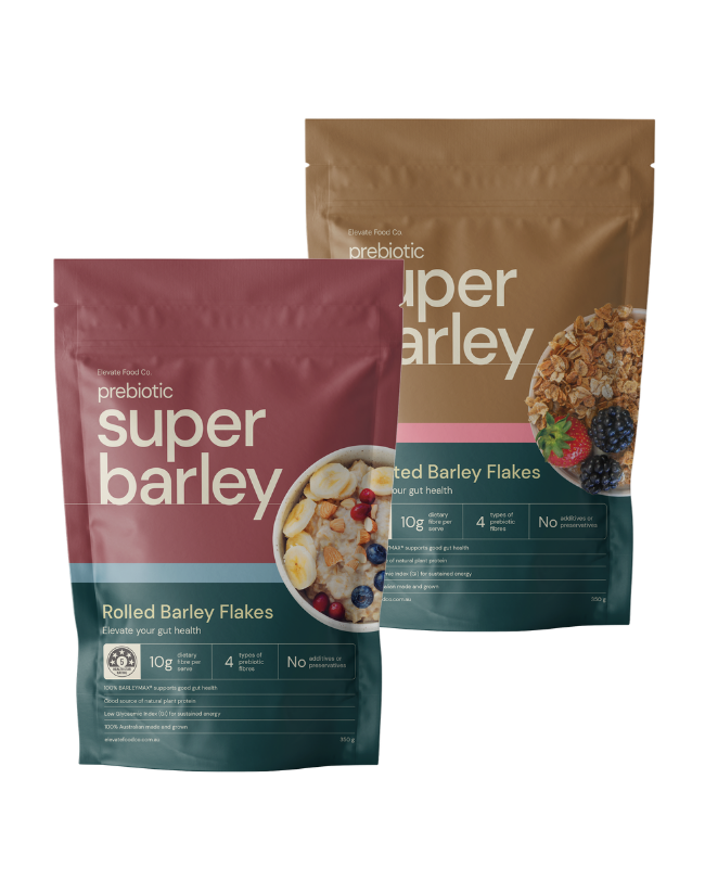 Gut Health Starter Pack: Mixed BARLEYMAX® Flake 2 x 350g Pack Bundle